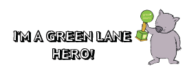 Green Lane Hero Sticker 2